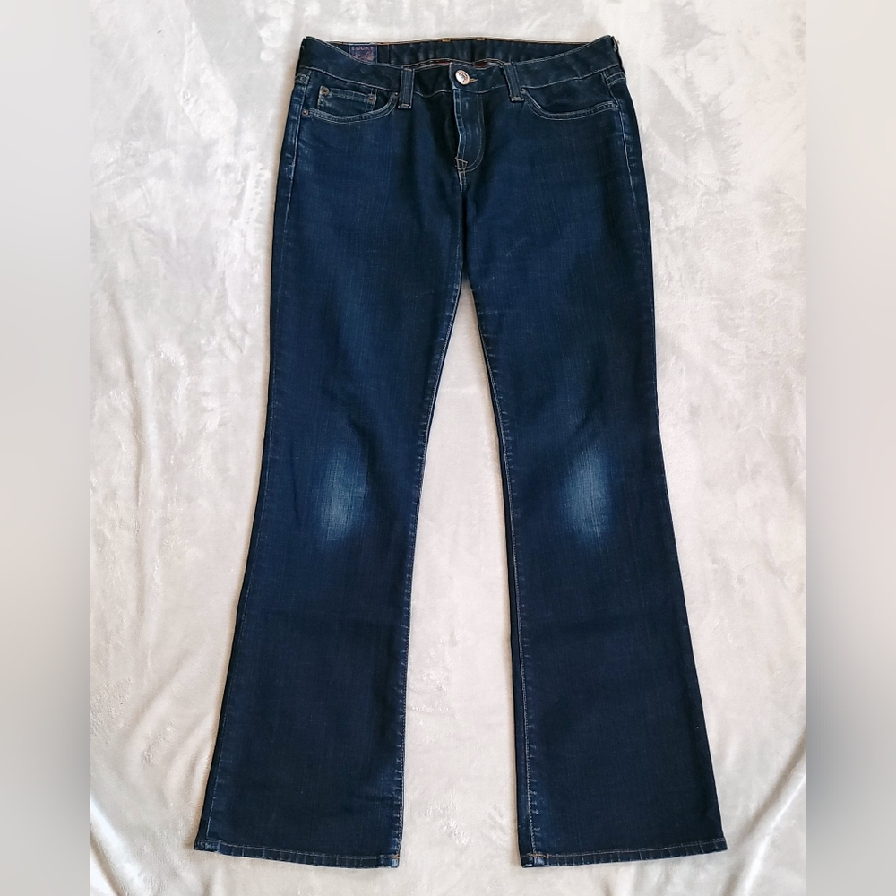 Lucky Brand Lola Bootcut Denim Jeans 10 Womens Excellent Condition Xtra Lucky